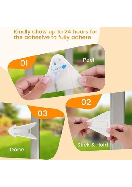 Pencere Kilitleri, 4 Adet Sürgülü Cam Kapı Kilidi, Bebek Güvenlik Ürünleri, Çocuk Güvenliği Için Pencere ve Kapı Kilit Seti, Patio ve Dolap Kapıları Için fiyatları