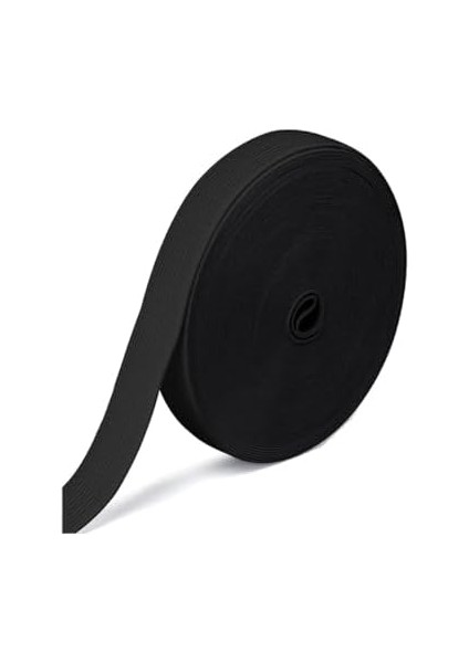 2 cm Genişlikte Siyah Esnek Lastik Şerit – 10 Metre Dikiş, Kıyafet ve El Sanatları Için Dayanıklı Elastik Bant modelleri