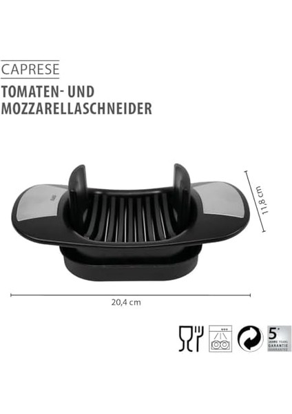 12371 – Domates Kesici ve Mozarella Kesim Için Kahve Kupası, Gri, Moyen modelleri