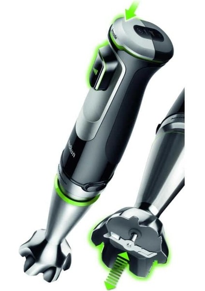 Multiquick 9 Mq 9195XLI 2l El Blenderi 1200W Siyah, Paslanmaz Çelik fiyatları