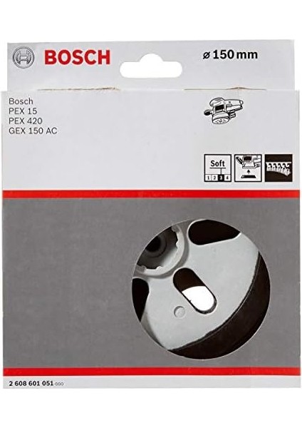 Professional Zımpara Diski (Gx 150 Ac ve Pex 15 Ae, Ø 150 Mm, Yumuşak) modelleri