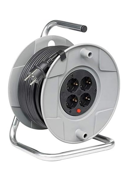 Serisi IP20 Lisanslı 16 A Sigorta Şalterli 40 M Makaralı Kablo H05VV-F 3g1,5