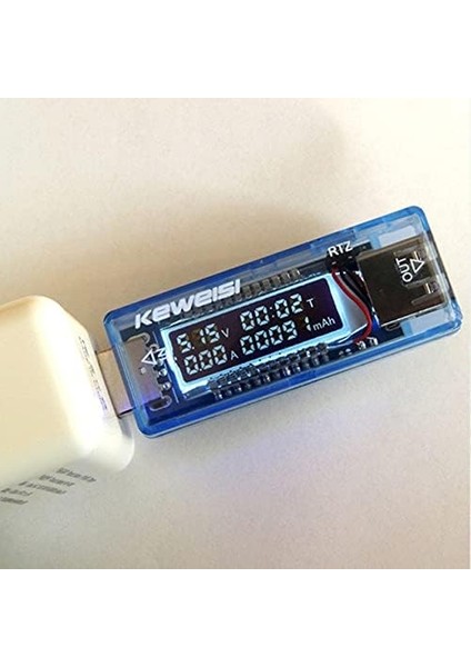 Valkyrie Keweisi USB Tester Akım Ölçer Voltmetre Ampermetre