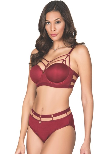 Biye Şeritli Halkalı Sütyen Takım Kadın 5045 fiyatları