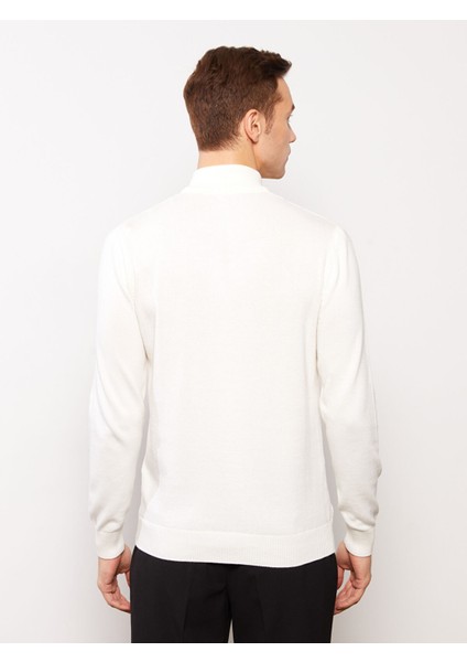 Yeni Sezon Dik Yaka Uzun Kollu Erkek Triko Kazak indirimleri