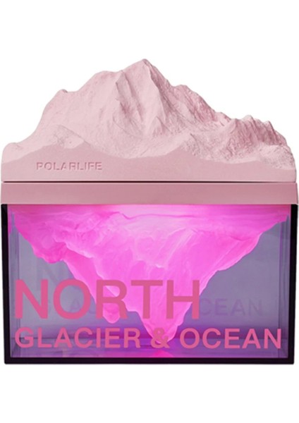 Z4 Kuzey Okyanus Temalı Gece Lambası Özellikli Hoparlör - PEMBE-(5796)