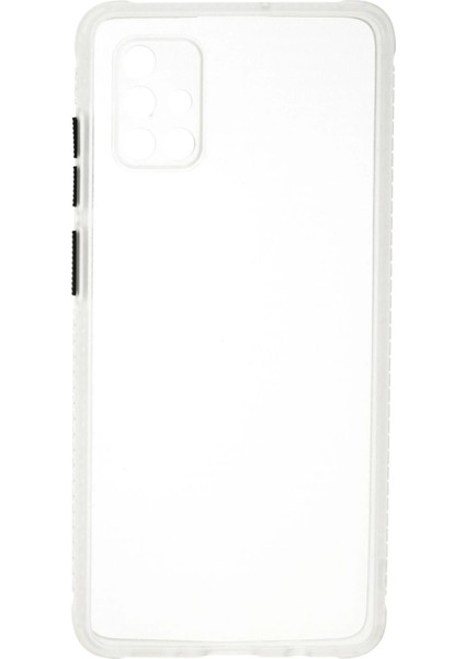 A71 Kılıf Miami Şeffaf Silikon - ŞEFFAF-(5796)