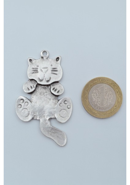 Kedi Gümüş Kaplama Örme Zincir Kolye fırsatları