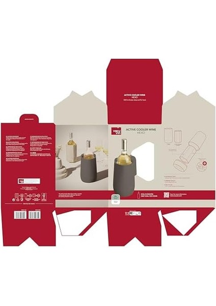 Aktif Soğutucu, Koyu Gri, Kutulu