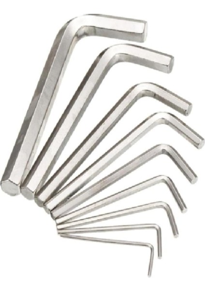 Alyan Seti Mini Alyan Anahtarı Takımı 9 Parça Set Çelik Anahtar 9’lu fiyatları