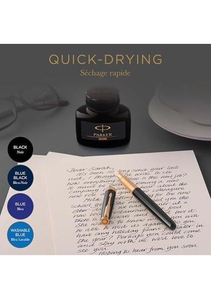 Quink Dolma Kalem Şişe Mürekkebi, 57 Ml, Siyah fiyatları