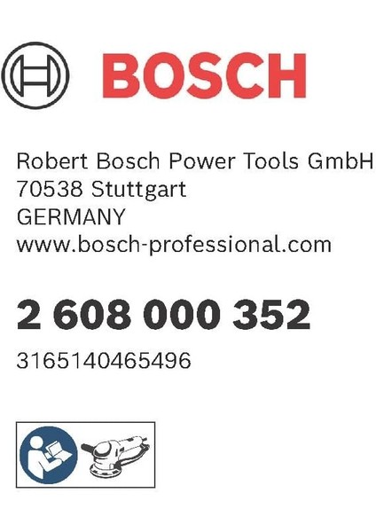 Professional Zımpara Diski, Gex 125 Ace Için (125 Mm, Orta Sert) fiyatları