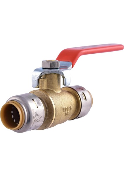 Max 1/2 Inç Küresel Vana, Pirinç Tesisat Bağlantısı Bağlantısı Için Itin, Su Kapatma, Pex Boru, Bakır, Cpvc, Pe-Rt, Hdpe, UR22222A