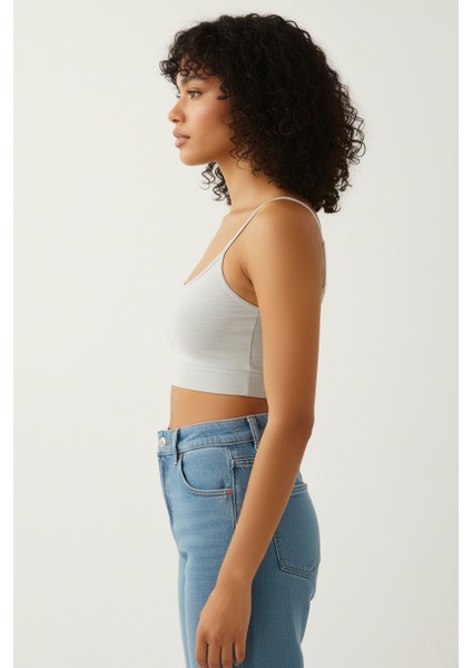 Kadın Ip Askılı Pedli Büstiyer fırsatları