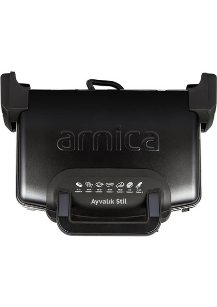 Ayvalık Stil GH26262 Tost Makinesi Siyah modelleri