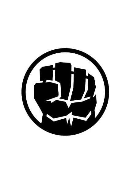 Yumruk Metal Duvar Tablosu