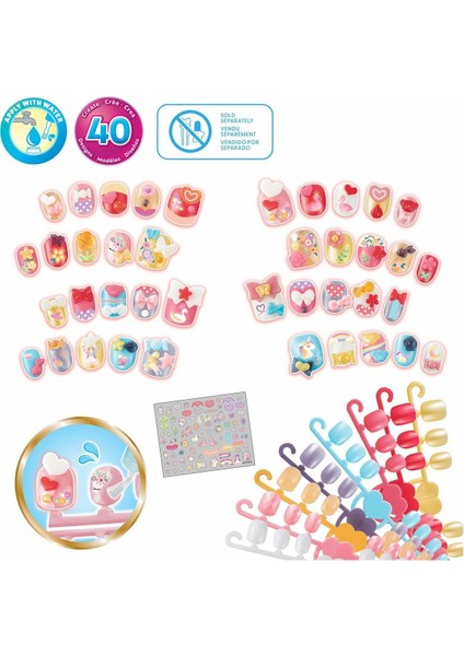 35059 Aquabeads Kalpler ve Kurdeleler - Yedek Tırnak Paketi +4 Yaş