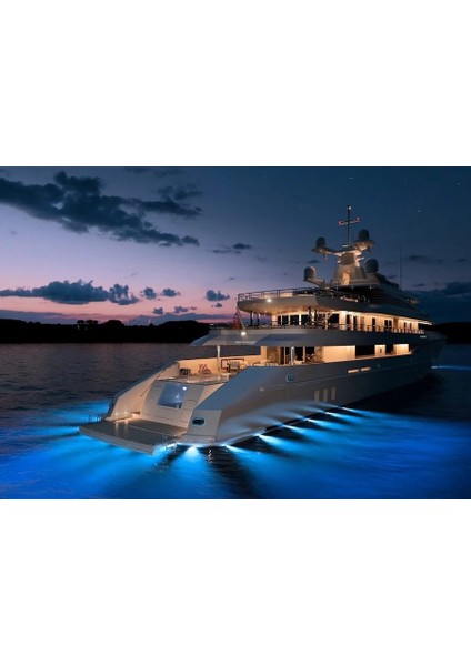 Tekne Su Altı Aydınlatması Yuvarlak 9 LED 12/24V modelleri