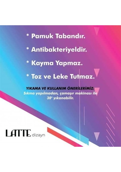 Dizayn Irla Desenli Pamuk Tabanlı Yıkanabilen Kaydırmaz Antibakteriyel Salon Halısı 80X300 fiyatları