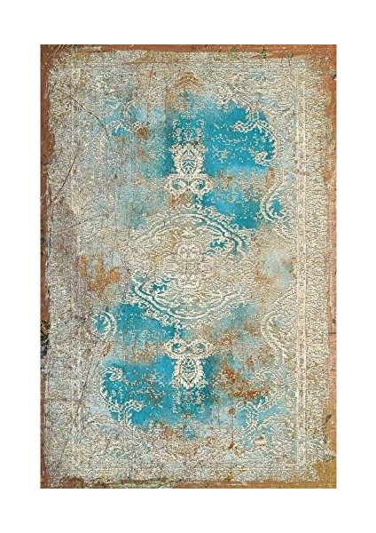 Dizayn Irla Desenli Pamuk Tabanlı Yıkanabilen Kaydırmaz Antibakteriyel Salon Halısı 80X300 modelleri