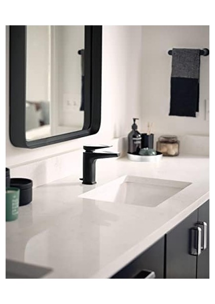 BH3886BL Banyo Aksesuarı, Mat Siyah