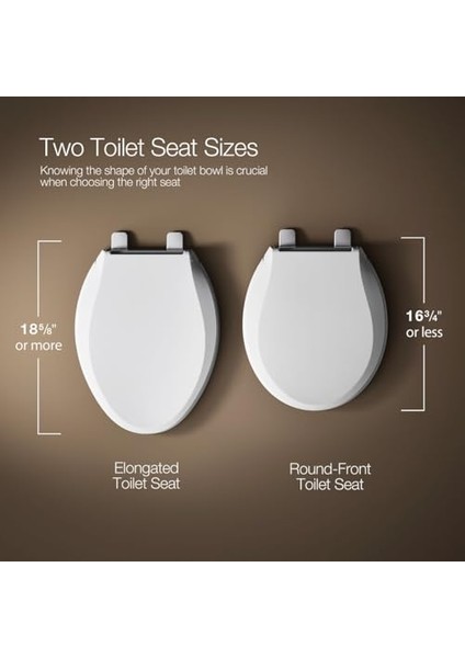 Kohler 20110-96 Brevia Klozet Kapağı, Bisküvi modelleri