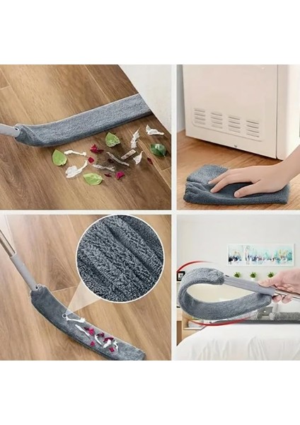 3&apos;lü Teleskopik Toz Alma Seti + 2 Adet Detay Fırçası | Uzatılabilir Saplı Tavan, Avize, Klima, Raf ve Köşe Temizlik Mopu | Mikrofiber ve Chenille Başlıklı Toz Alıcı Temizlik Aparatı modelleri