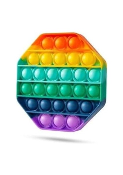 Bambapaw Atıcı Rahatlatıcı Duyusal Oyuncak Gökkuşağı Sekizgen fiyatları