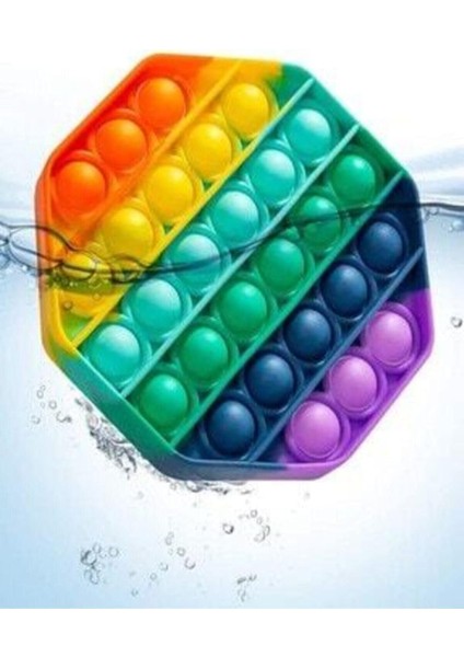 Bambapaw Atıcı Rahatlatıcı Duyusal Oyuncak Gökkuşağı Sekizgen modelleri