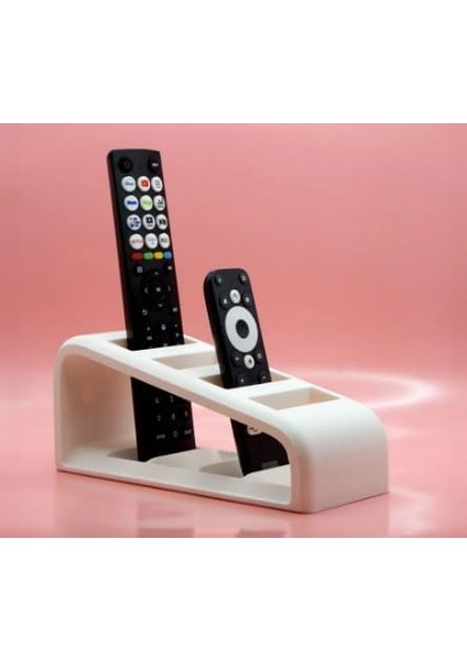 Uzaktan Kumanda Tutucu, 4 Cepli, Tv, Dvd, 4K Çubuk ve Bluray Uzaktan Kumandaları Için Büyük Tutucu, Kalemler, Cep Telefonu Için Uzaktan Kumanda Standı,uzaktan Kumanda Düzenleyici Beyaz fiyatları