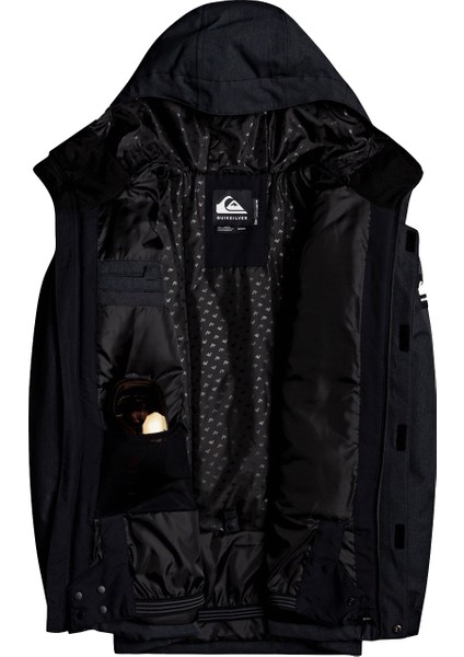 Mission Solid Jk Erkek Siyah Snowboard Ceketi