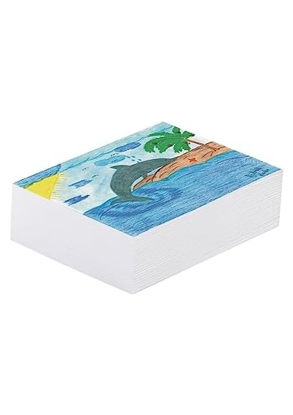 Düz Gazete Baskısı, 20 cm x 28 Cm, 500 Yapraklı Çubuk