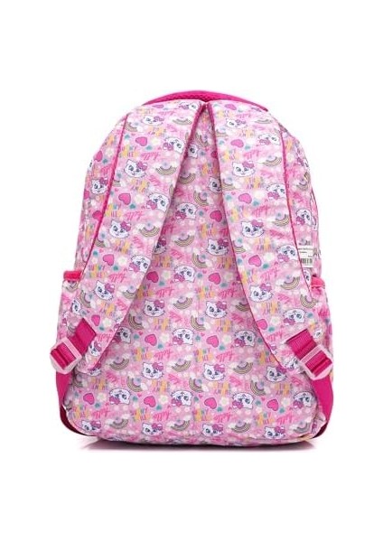 Wia Cat Kız Çocuk Okul Seti Pembe