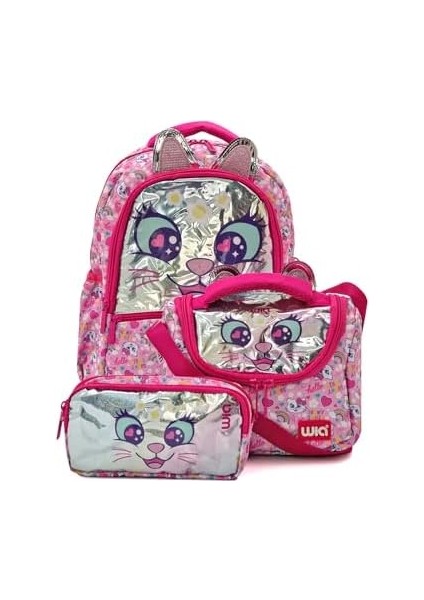 Wia Cat Kız Çocuk Okul Seti Pembe fiyatları
