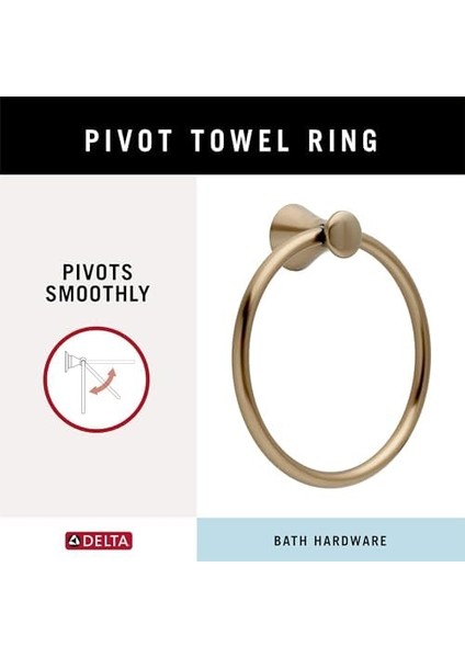 73846-CZ Lahara Duvara Monte Havlu Halkası Şampanya Bronz modelleri