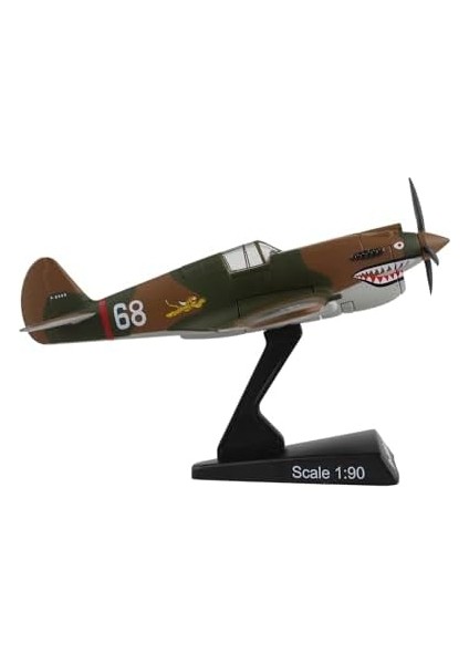 Daron Worldwide Trading P-40 Warhawk Hells Angels 1:90 Vehicle Multi-Coloured