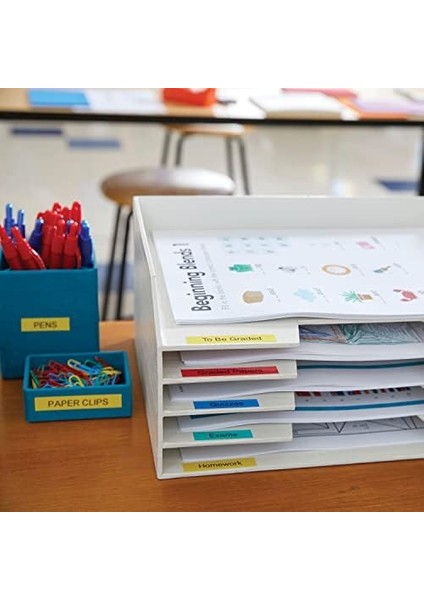 Dymo D1 Yedek Şerit, 6 mm x 7 Mt, Sarı/ Siyah (43618) fiyatları