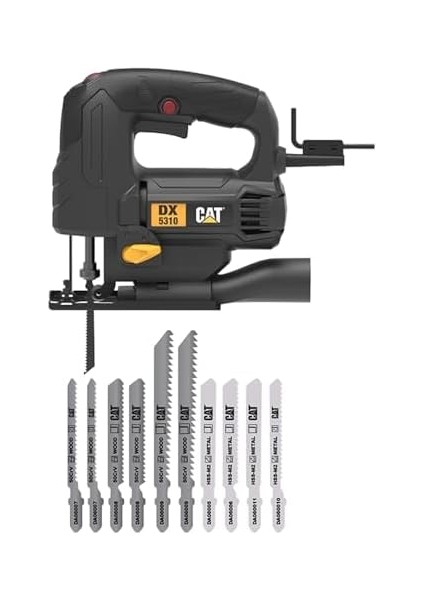 DX5310 550WATT Profesyonel Devir Ayarlı Dekupaj Testere + DA06901 10 Parça Testere Ucu modelleri