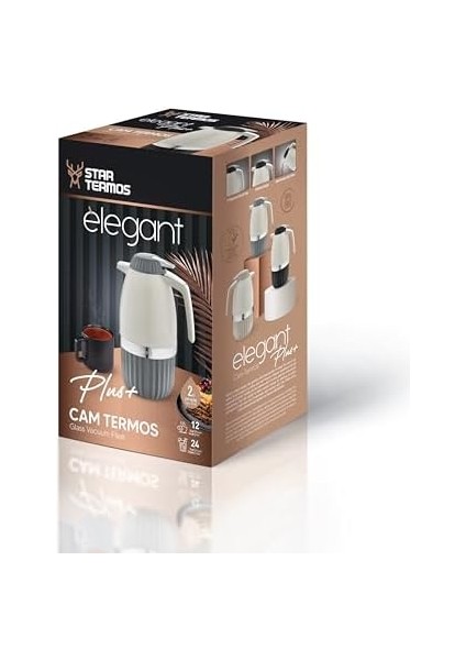 Star Termos Serisi 2 Litre Cam Termos