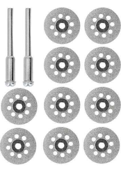 Gravür Makinesi Için Turbo Mini Daire Testere Bıçak Takımı Cam Metal Mermer Ahşap Kesme Diski