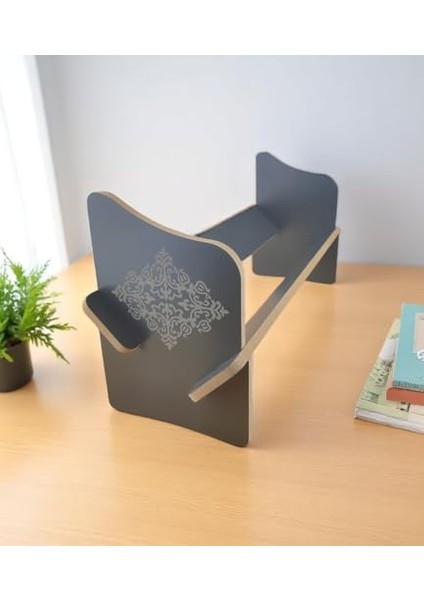 Masaüstü Portatif Işlemeli Desenli Kitaplık 45 cm x 14,5 cm x 21 cm (-, 21X14,5X45) modelleri
