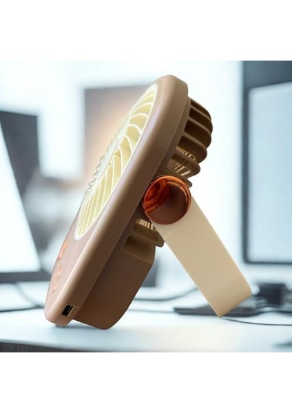 Fan Masaüstü Vantilatör Klima, USB Buharlı ve Rgb Işıklı Mini Vantilatör, Soğuk Buharlı Serinletici 1200MAH Ister Ayaklı Ister Asmalı (3 Kademe Güç,buharlı ve Rgb Işıklı) fiyatları