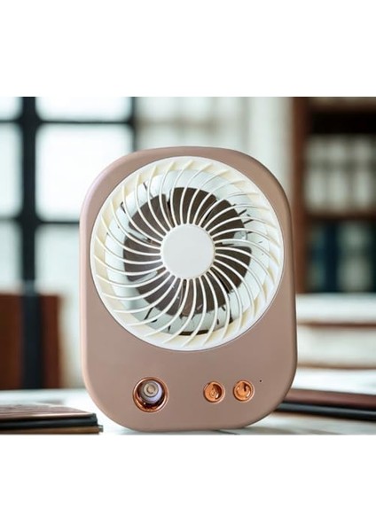 Fan Masaüstü Vantilatör Klima, USB Buharlı ve Rgb Işıklı Mini Vantilatör, Soğuk Buharlı Serinletici 1200MAH Ister Ayaklı Ister Asmalı (3 Kademe Güç,buharlı ve Rgb Işıklı) modelleri