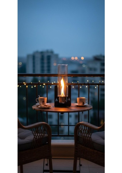 Bioetanol Şömine Kokusuz Dumansız Sıvı Yakıtlı Pratik Masaüstü Taşınabilir Şömine modelleri