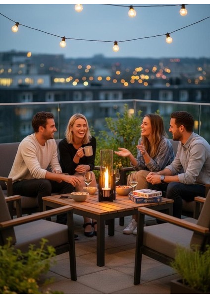 Bioetanol Şömine Kokusuz Dumansız Sıvı Yakıtlı Pratik Masaüstü Taşınabilir Şömine indirimleri