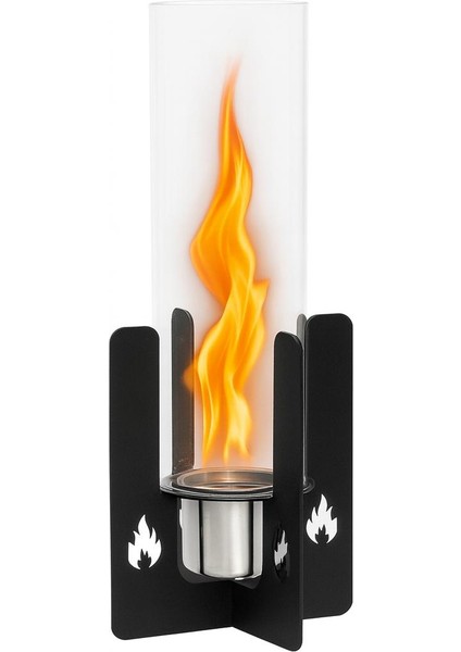 Bioetanol Şömine Kokusuz Dumansız Sıvı Yakıtlı Pratik Masaüstü Taşınabilir Şömine