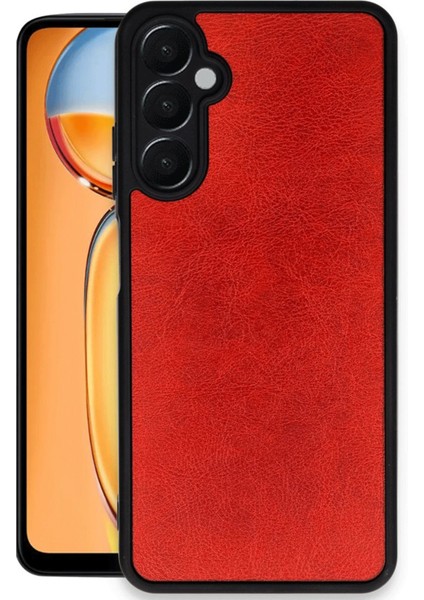 A36 Kılıf Aras Deri Kapak - KIRMIZI-(5796)