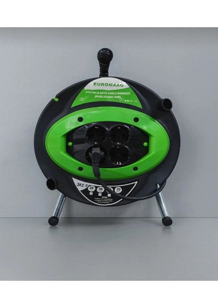 30 Metre Plastik Makaralı Seyyar Kablo Cca Kablo 4 Priz Monofaze Uzatma 3x2,5 mm Kablo fiyatları