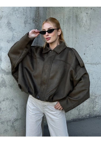 Süet Görünümlü Bomber Ceket fiyatları