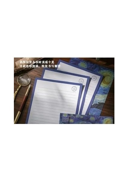 Guguk Yıldızlı Gece Mektup Seti